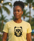 Pepini Bulldog Grip | Short Sleeve Performance Tee by Pepini Pickleball β white Pickleball T-Shirt front view
